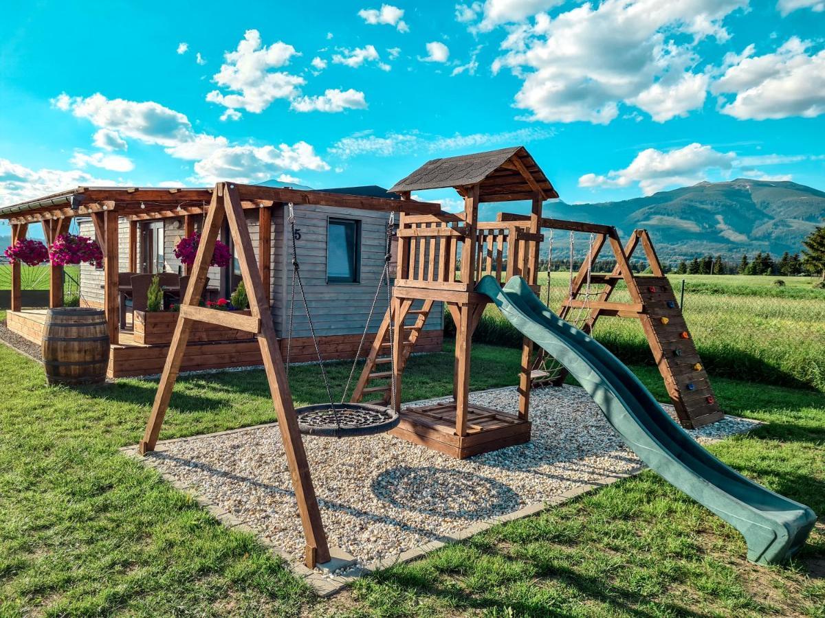Liptovalley- mobilné domy s wellnessom Liptovská Kokava Extérieur photo