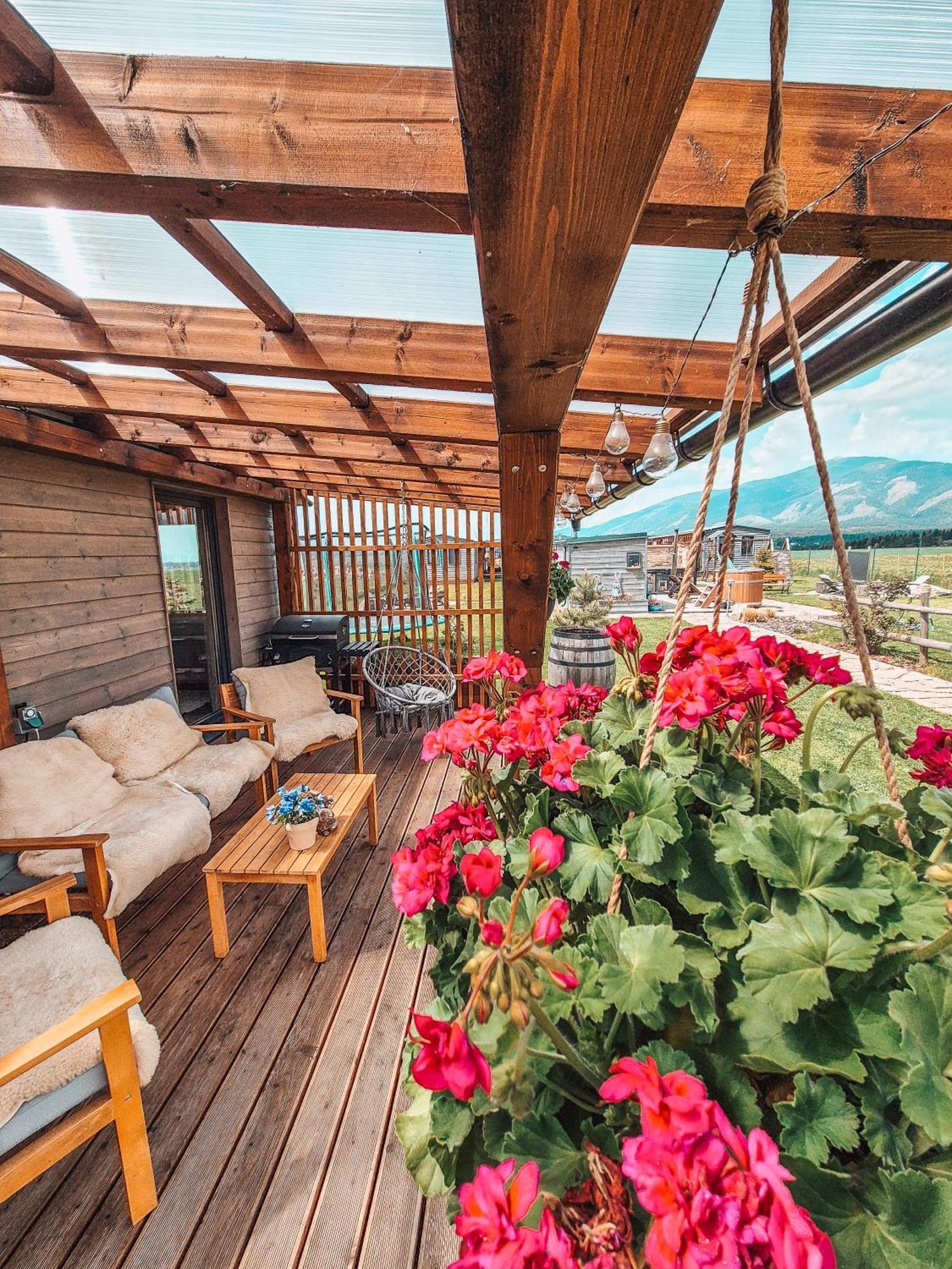 Liptovalley- mobilné domy s wellnessom Liptovská Kokava Extérieur photo